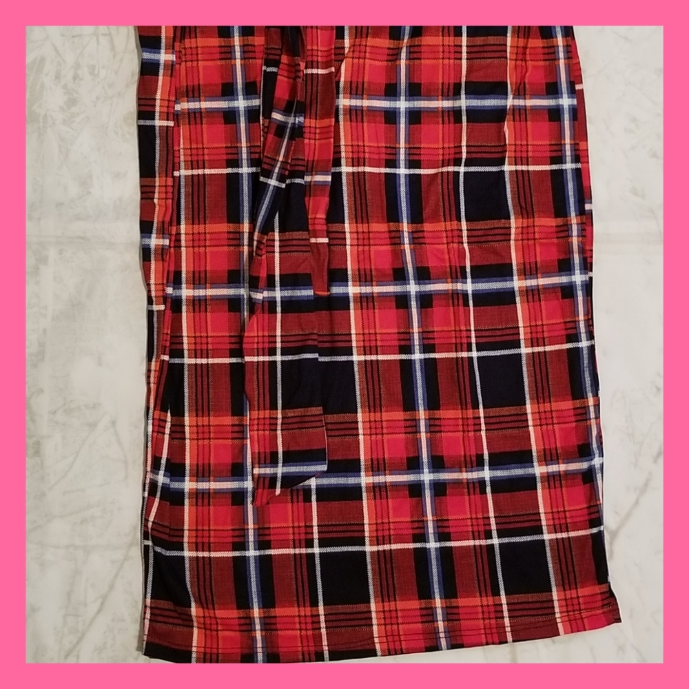 ❣Plaid Pencil Skirt❣ - Picture 5 of 6